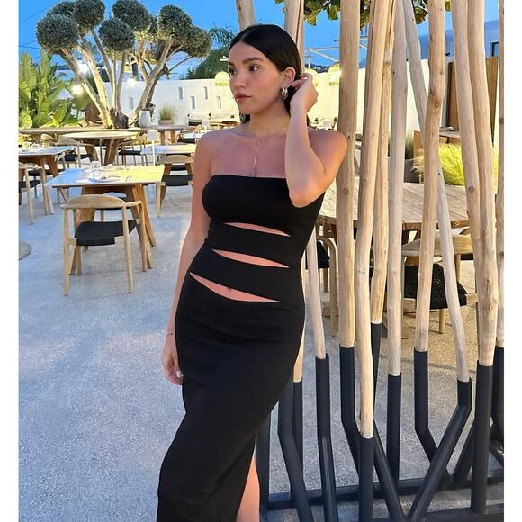 ZARA BLOGGER FAVE!!! Fitted Midi Dress NWT LAST ONE!!! - Picture 11 of 16